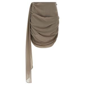 Rotate Birger Christensen Women 'Chiffon Draped' Mini Skirt
